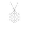 Snowflake – Colier personalizat argint 925 cu pandantiv Fulg