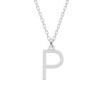 Caracter- Colier din argint personalizat cu litera