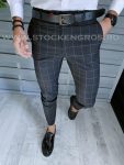 Pantaloni barbati eleganti in carouri B1548   P19-5.3