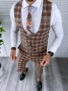 Compleu barbati  Vesta + Pantaloni B4126 Y2-1