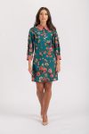 Rochie LaDonna office cu imprimeu floral colorat