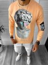 Bluza barbati portocalie slim fit K404 P19-2.2