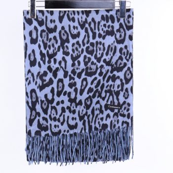 Esarfa animal print albastra Tifa