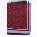 Esarfa cu model bordo Tuna