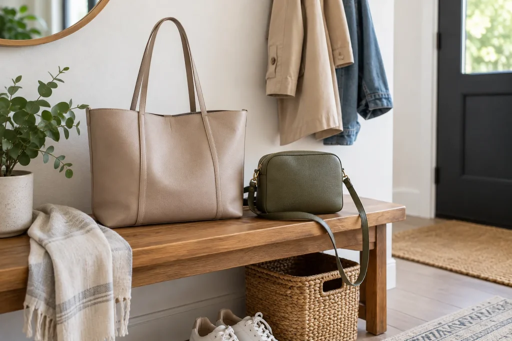 Geantă tote și geantă crossbody pentru utilizare zilnică