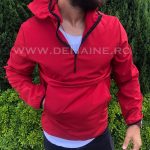 Geaca barbati de toamna din fas subtire  ROSU  B2370 P10-1