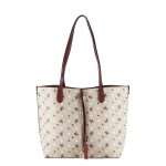 Geanta bej cu borseta detasabila 6534A-2 12