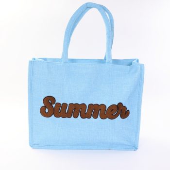 Geanta blue de plaja Sumina