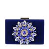 Geanta clutch 18100 05 Albastru