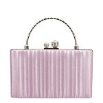 Geanta roz, clutch cu maner BME-622 05