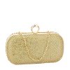 Geanta clutch cu pietricele BFL-1061 05 Auriu