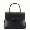 Geanta din piele naturala neagra Alicia 123