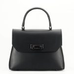 Geanta din piele naturala neagra Alicia 123