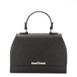 Geanta din piele naturala neagra Angelica 124