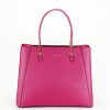 Geanta fucsia FloraCo Paris de talie mare F2588 11