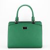 Geanta medie verde Jeffery 13