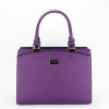 Geanta medie violet Jeffery 13