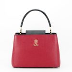 Geanta din piele naturala 8950 120 Rosu