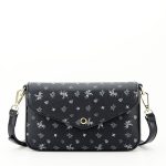 Geanta mica neagra cu imprimeu CM6120A 14