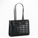 Geanta neagra cu imprimeu 6842-5 11