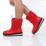 Ghete rosii imblanite Raven