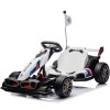 Kart electric cu functie Drift, BMW Motosport  putere 500W, sasiu ajustabil, Alb