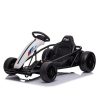 Kinderauto Go Kart electric pentru copii SX1968, 500W putere, 24V, CU ROTI MOI  Alb
