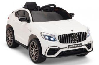 Masinuta electrica pentru copii Mercedes GLC63s 2x35W 12V STANDARD, culoare Alb