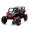 Kinderauto Warrior 4×4, UTV electric pentru copii 2-6 ani, 120W, 12V 7Ah, echipare Premium, negru