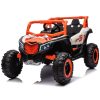 Kinderauto Warrior, UTV electric pentru copii, 4×4, 120W, 12V 7Ah, roti moi Premium, culoare portocalie