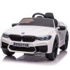 Masinuta electrica Bmw M5 Competition, 12V, 90W, 12V 14Ah roti moi, scaun tapitat, alb