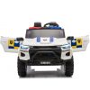Masinuta electrica de politie pentru 2 copii, Kinderauto Police Patrol, 4×4, 800W, 24V, premium, culoare alba