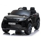 Masinuta electrica Range Rover, 4×4, 140W-12V, roti moi, scaun tapitat, Premium, culoare Negru