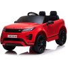 Masinuta electrica Range Rover, pentru copii 2-5 ani, 4×4, 140W-12V, roti moi, scaun tapitat, Premium, rosie