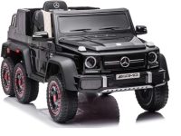 Masinuta electrica Mercedes G63 6×6 210W 12V 10Ah Premium, culoare neagra