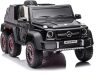 Masinuta electrica Mercedes G63 6×6 210W 12V 10Ah Premium, culoare neagra
