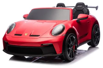 Masinuta electrica pentru 2 copii, Porsche 911 GT3, 320W, 24V 14Ah, echipare premium, rosie