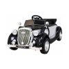 Masinuta electrica pentru copii Audi Horch 930V, putere 110W, echipare Premium, cu scaun pentru adult, negru cu argintiu