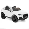 Masinuta electrica pentru copii Audi Q7, 70W, 12V 10Ah, echipare standard, culoare alba