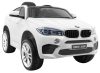 Masinuta electrica pentru copii BMW X6M 90W 12V 7Ah cu echipare STANDARD, culoare Alba