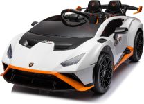 Masinuta electrica pentru copii Lamborghini Huracan STO 12V 80W Premium, alb