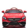 Masinuta electrica pentru copii, Mercedes S650 MAYBACH, putere 90W, baterie 12V, echipare Premium, rosie