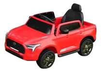 Masinuta electrica pentru copii, Toyota Tundra I-max Force, 12V 80W, echipata premium, rosie