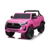 Masinuta electrica pentru fetite, Toyota Hilux 4×4 180W 12V 14Ah PREMIUM, culoare Barbie Pink