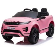 Masinuta electrica Range Rover 4×4 140W 12V, scaun tapitat, roti MOI, culoare Roz