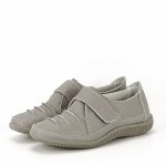 Mocasini piele naturala Clara gri M3