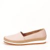 Mocasini piele naturala nude Amalia 02