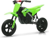 Motocicleta electrica pentru copil 5-10 ani, Honda CRF450 250W, 24V, roti gonflabile, verde