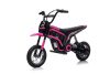 Motocicleta electrica pentru copii, Kinderauto Enduro, 5-10 ani, 350W, 24V, roz