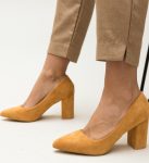 Pantofi Faulker Camel
